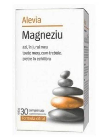 Magneziu formula citrat 30cpr - Alevia